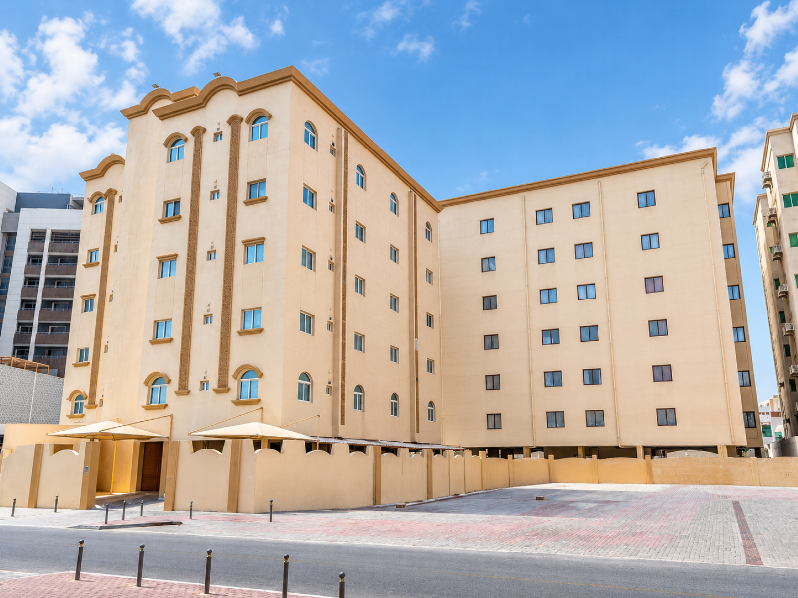 2BHK Unfurnished Apartment Behind Crown Plaza